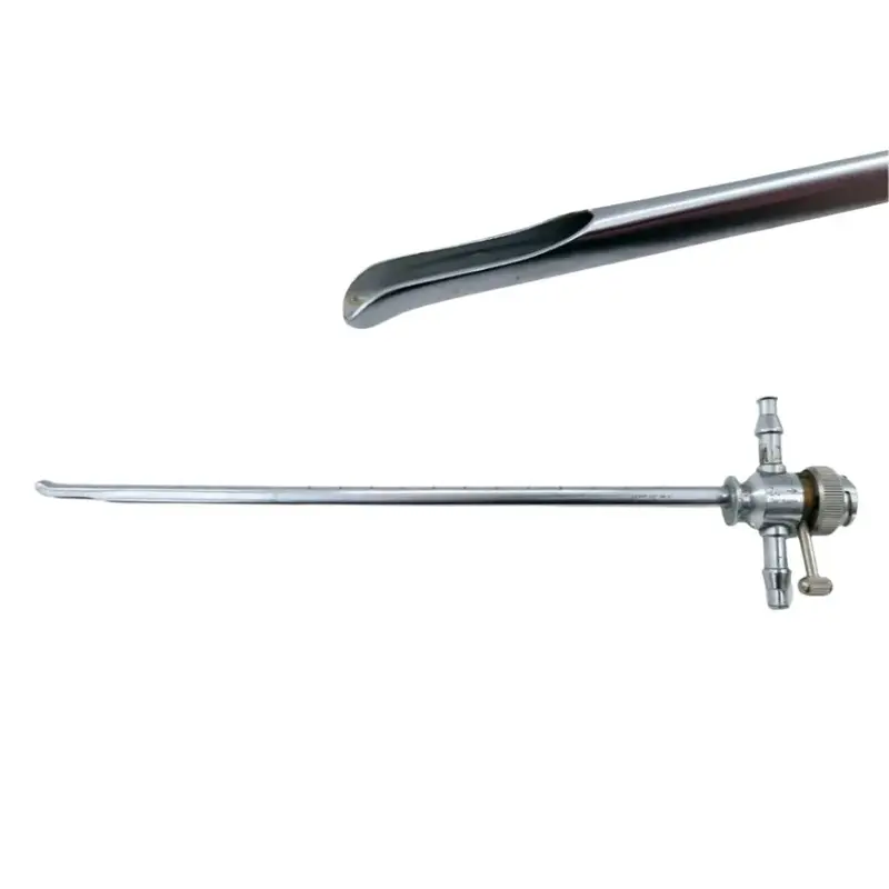 Karl Storz 27027Dn Rigid Cystoscope/Urethroscope Sheath — 19Fr, Dual-Channel, 10.25-Inch 1